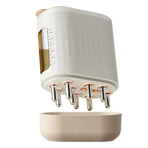STRELLO STORE™ - RED LIGHT THERAPY ELECTRIC SCALP MASSAGER AND HAIR OIL APPLICATOR